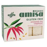 Amisa Organic Gluten Free Amaranth Rice Crispbread (150g)