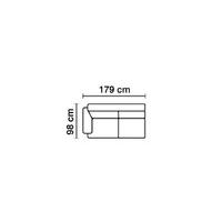 Amata 2 Seater with 1 Arm [216/217]