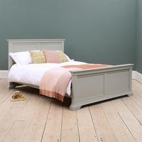 amberley grey painted 4ft 6 double bed