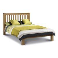 Amsterdam Low Foot End Oak Bed Double