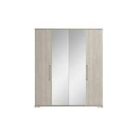 Amalfi 4 Door Centre Mirror Wardrobe