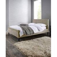 amalfi double bed with memory mattress