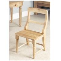 amila oak wooden childrens play chair