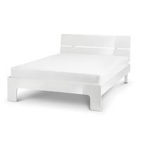 Amelia Contmporary Bed In White High Gloss