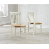 Amalfi Cream Dining Chairs (Pair)