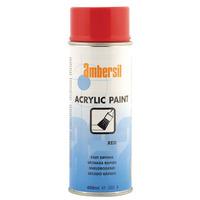 Ambersil 20557-AA Acrylic Paint Massey Flame Red RAL 3000 400ml