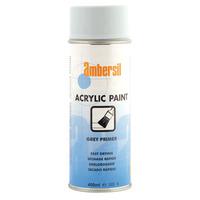ambersil 20189 aa acrylic paint grey primer 400ml