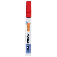 Ambersil 20387-AA Paint Marker Pen Red 3mm Nib