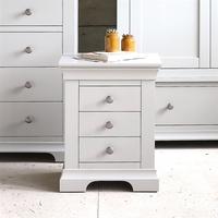 amberley grey painted bedside