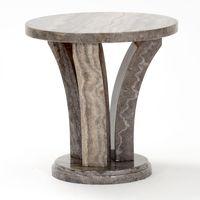 Amalfi End Table Pearl Grey