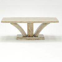 amalfi coffee table pearl grey