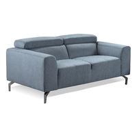 amelia fabric 2 seater sofa duck egg