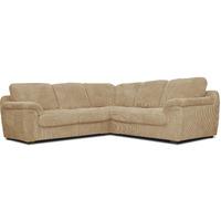 amy fabric corner sofa jumbo mink