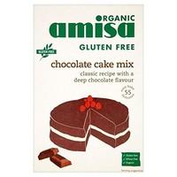 Amisa Organic Gluten Free Chocolate Cake Mix 400g - Pack of 6