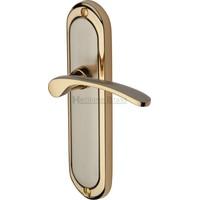 Ambassador Lever Latch (Set of 2) Finish: Jupiter Split