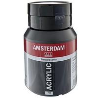 Amsterdam Acrylic Colour 500ml bottle LAMP BLACK