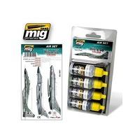 ammo by mig jimenez mig su colors grey green fighters 7204