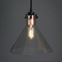 Amber Bright Vintage Pendant Hanging Light (Bulb Not Included)