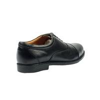 Amblers London Leather Oxford Mens Shoes Black 6