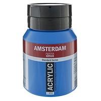 amsterdam acrylic colour 500ml bottle primary cyan