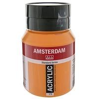 Amsterdam Acrylic Colour 500ml bottle AZO ORANGE