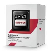 AMD APU Sempron 3850 Quad Core Processor, Socket AM1, 1.30GHz, 2MB, 25W, AMD Radeon HD 8280, SD3850JAHMBOX, Advanced Vector Extensions, Virtualization