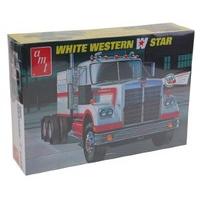 AMT 1:25 Scale Western Star Semi Tractor Kit (White)