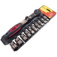 am tech 12 inch blacknickel socket set 11 pieces