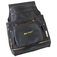 Am-Tech Multi-Pocket Leather Tool Pouch