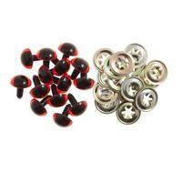 Amber Toy Eyes 10.5mm Pack of 100