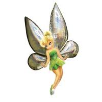 amscan 31 inch 78cm disney fairies tinker bell airwalkers foil balloon ...
