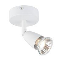 amalfi 50w gu10 spotlight single white 84741