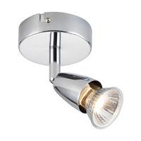 amalfi 50w gu10 spotlight single chrome 84737