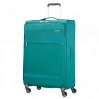 american tourister herolite super light spinner 74 cactus green spinne ...