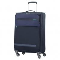 american tourister herolite super light spinner 67 midnight blue spinn ...