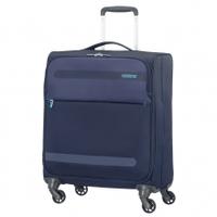 american tourister herolite super light spinner 56 midnight blue spinn ...