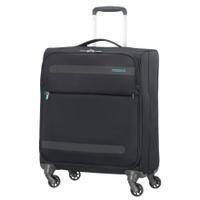 american tourister herolite super light spinner 56 volcanic black spin ...