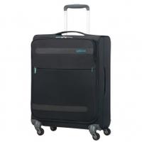 American Tourister Herolite Super Light Spinner 55, Volcanic Black, Spinner 55