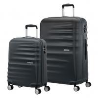 American Tourister Wavebreaker Spinner 2 PC Suitcase Set, Nightshade, Spinner 2 PC