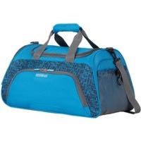 American Tourister Road Quest Travel Bag blue star print