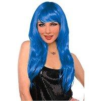 Amscan Glamorous Wig Party Accessory, Blue