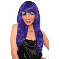 Amscan Glamorous Wig Party Accessory, Purple