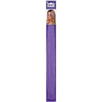 amscan hair extensions party accessory purple