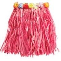 amscan international hula skirt natural grass child hawaiian