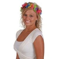 amscan lei headband flower party accessory