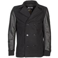 american college caban m mens coat in black