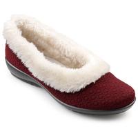 Amelia Slippers - Burgundy - Standard Fit - 3