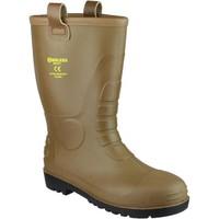 amblers safety fs95 mens wellington boots in brown