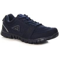 american club granatowe lekkie mens shoes trainers in multicolour