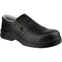 amblers safety fs661 mens loafers casual shoes in black